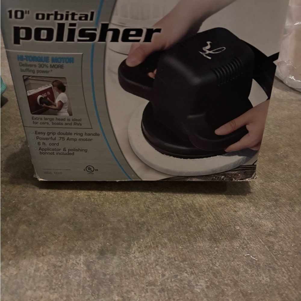 10" Orbital Polisher with H-Torque Motor